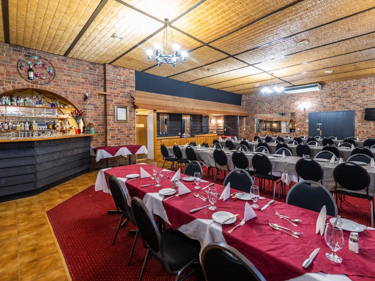 Function & Events Hall available for hire, complete with kitchen & catering in-house