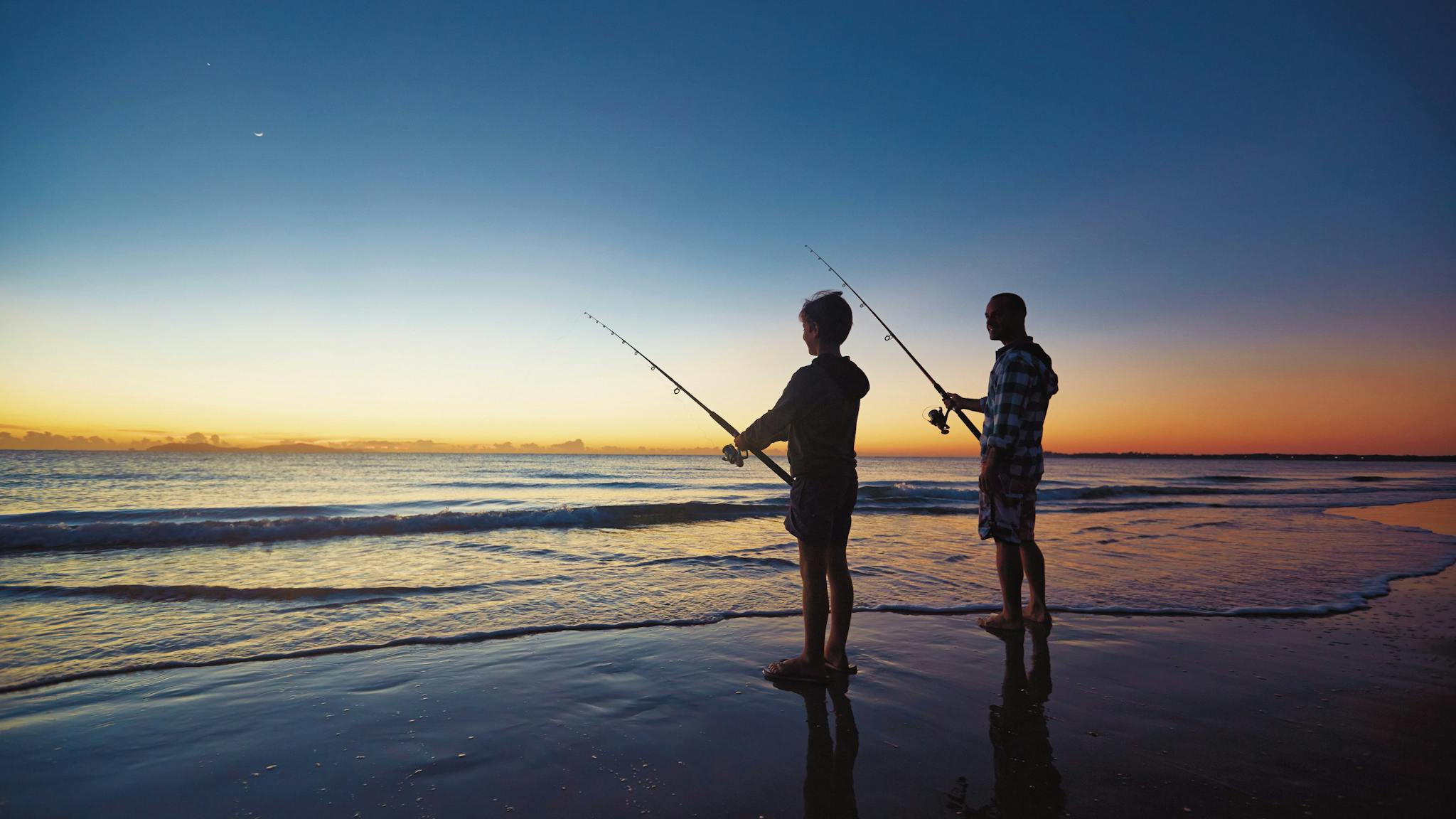 Fishing at Blacks Beach Fishing at Blacks Beach
