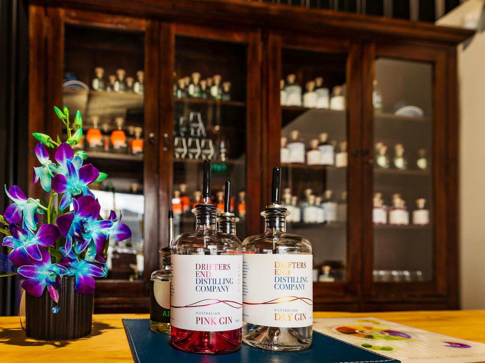 Drifters End Distilling Company Australian Dry and Pink Gins