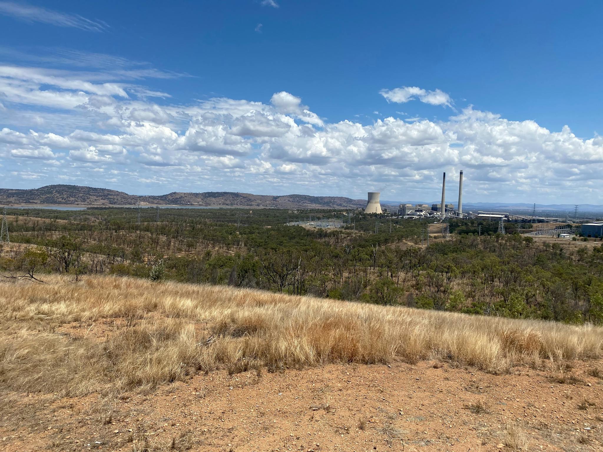 Viewing Platform, overlooking Callide Dam & Power Station Viewing Platform, overlooking Callide Dam & Power Station