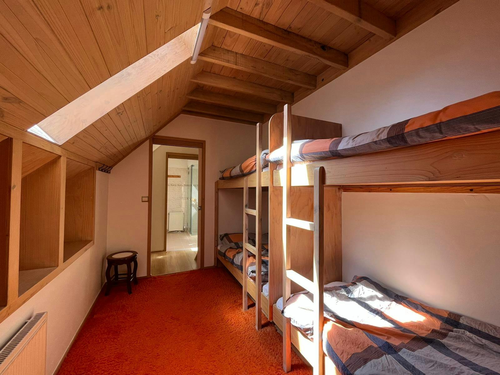 Snow accommodation bunk bed chalet lodge resort mt buller