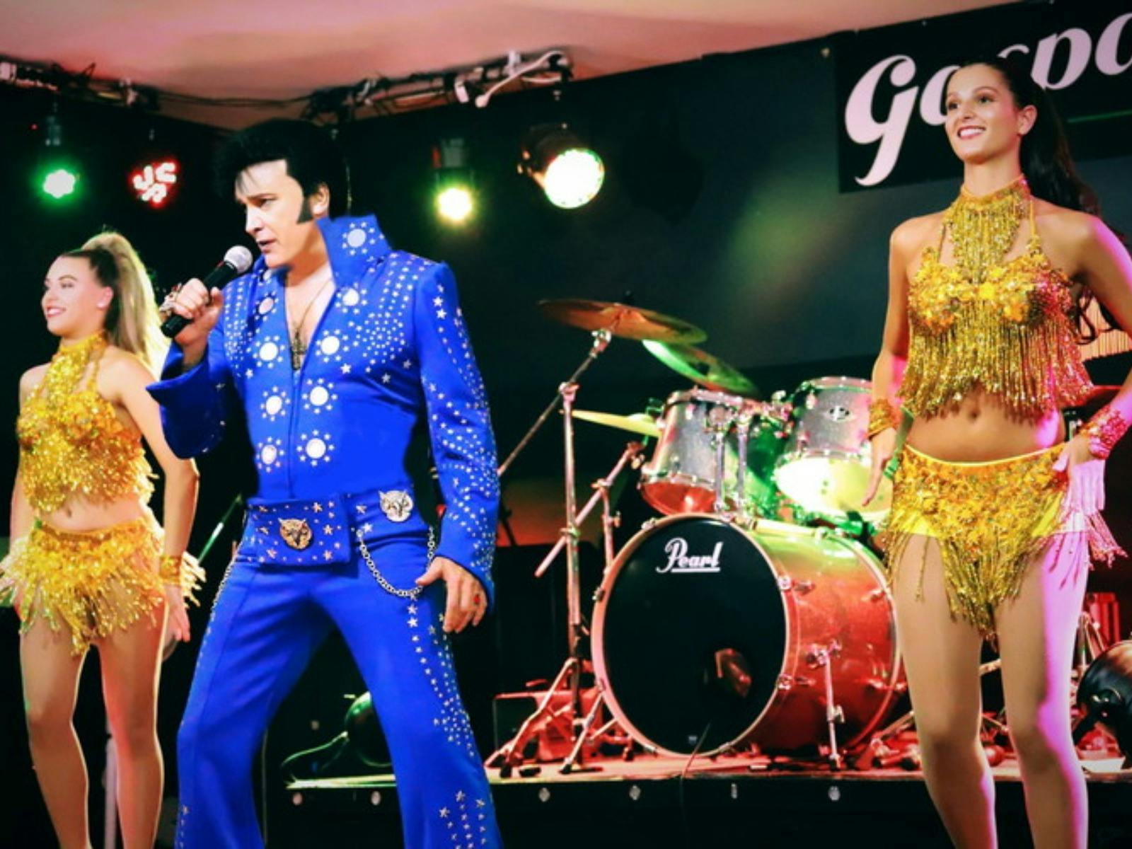Elvis performing - Steve King