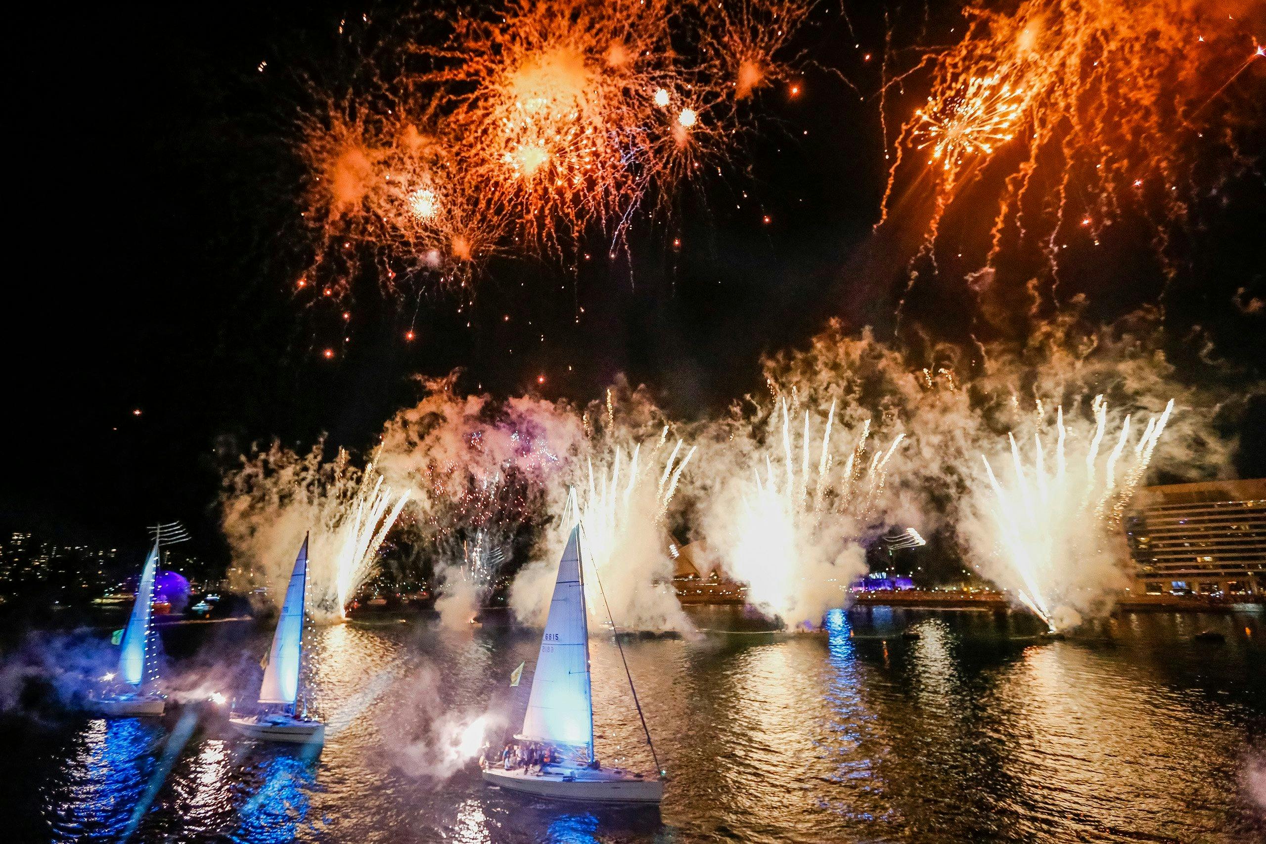 Australia Day Fireworks Dinner Cruise Vagabond Spirit