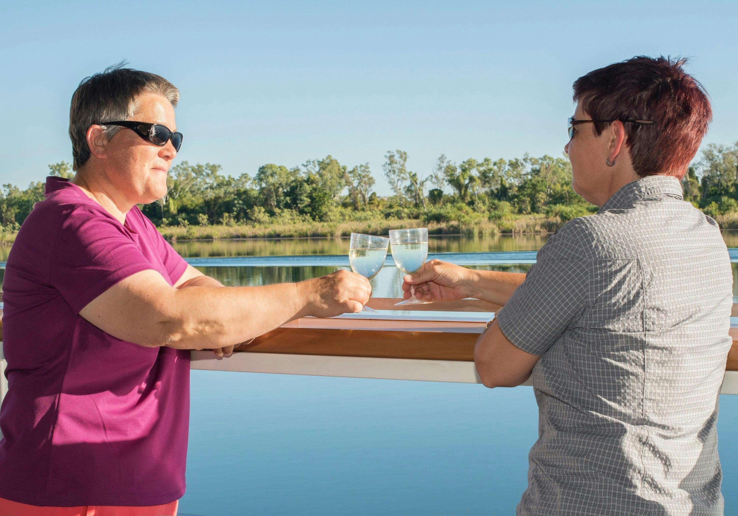 Here's cheers to a day on the Lake!