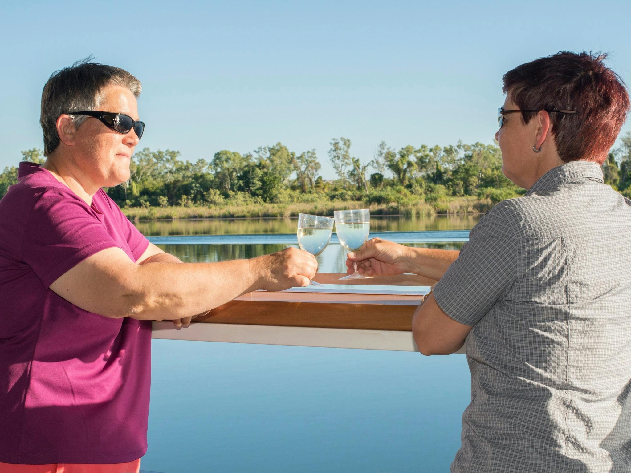 Here's cheers to a day on the Lake!