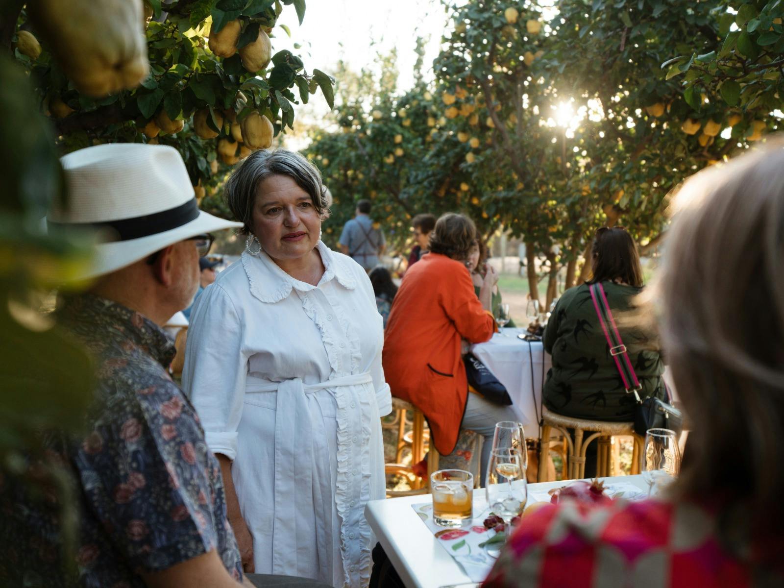 Twilight in the Quinces - Singing Magpie Produce x Temperance