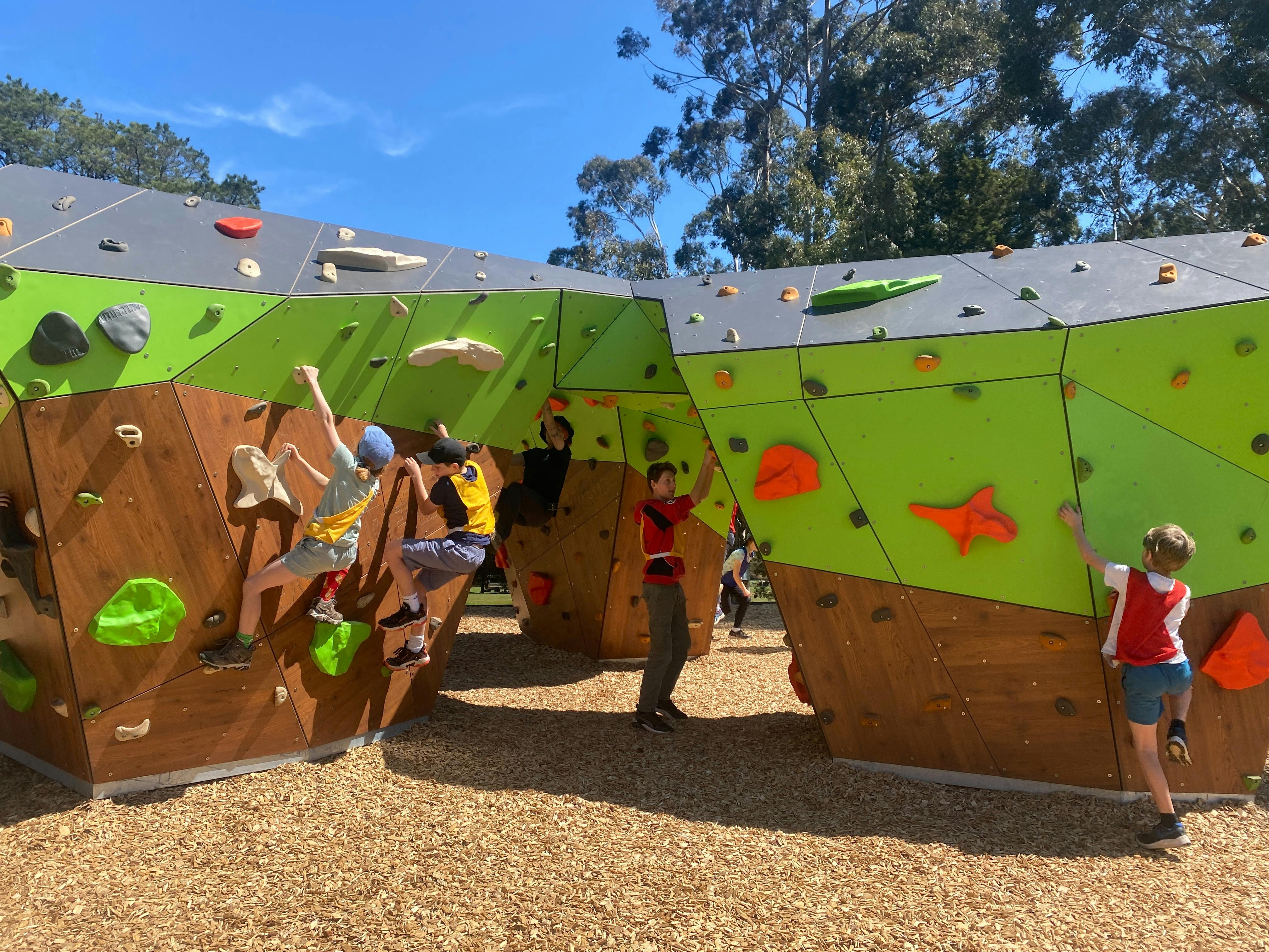 Cameron's Climb - Bouldering at Woodhouse Adventure Park