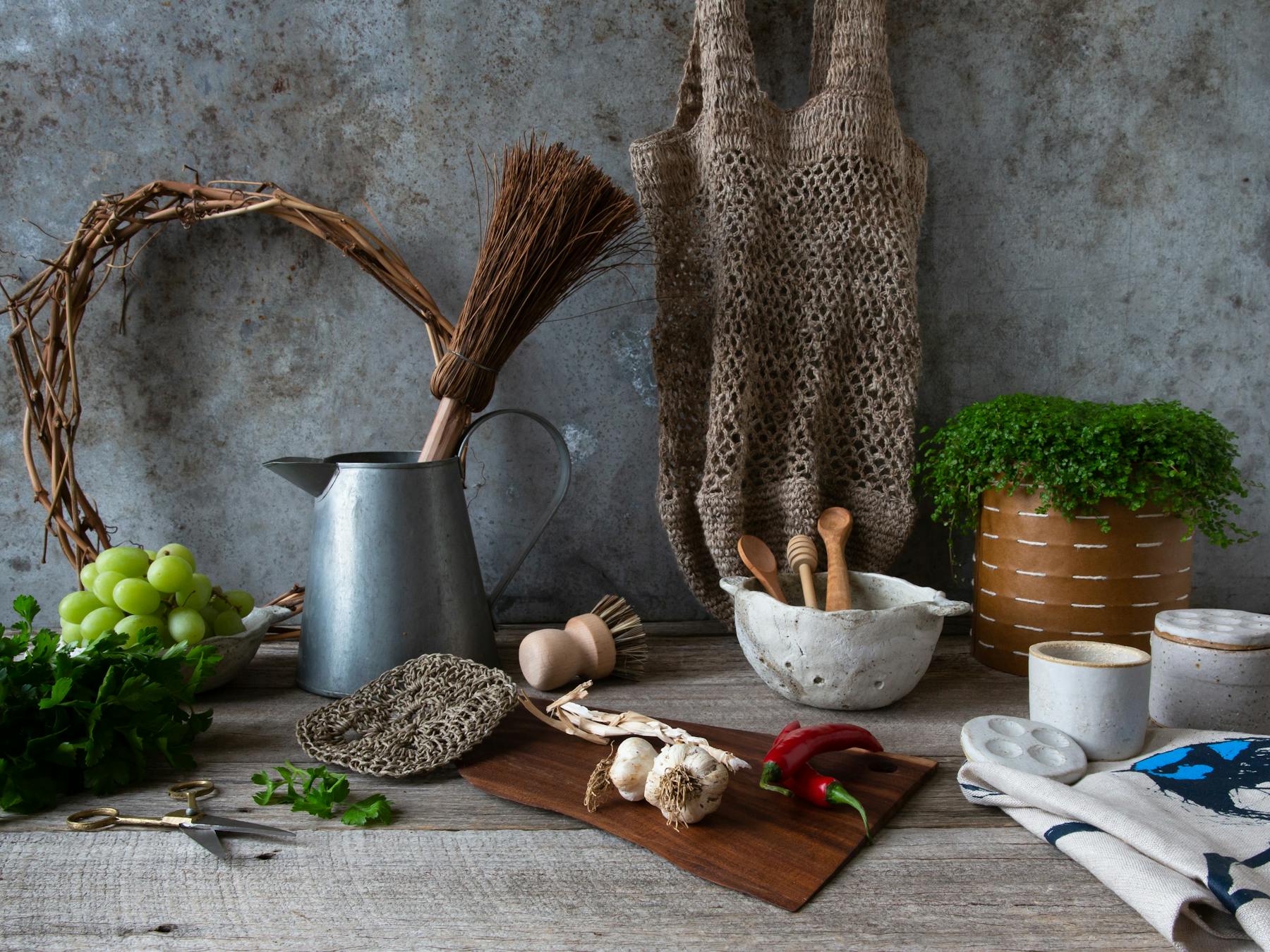 montage of handmade wares