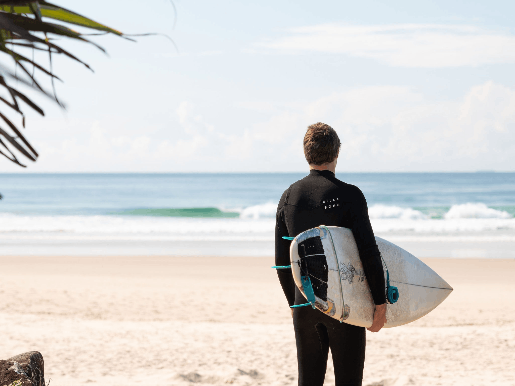 Guy with surfboard