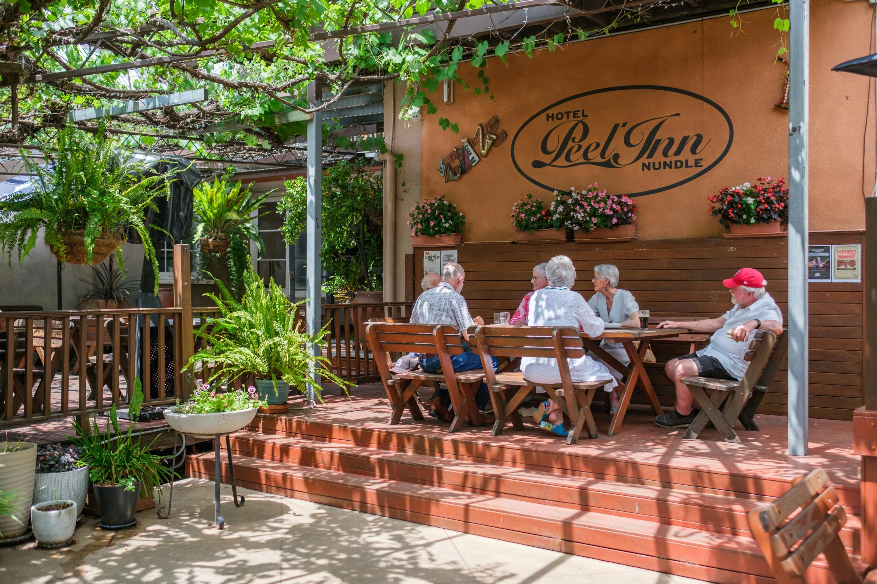 Beer garden