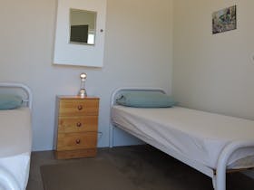 six twin share bedrooms