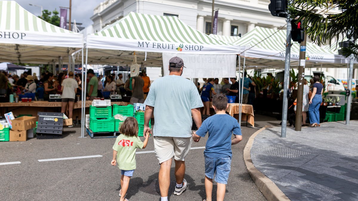 Townsville’s go‑to market for families to wander, taste and discover