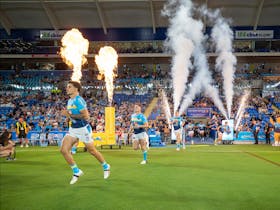 Gold Coast Titans vs Sydney Roosters NRL + NRLW Double Header Cover Image