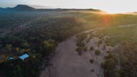 Aerial photo of Gilberton Outback Retreat