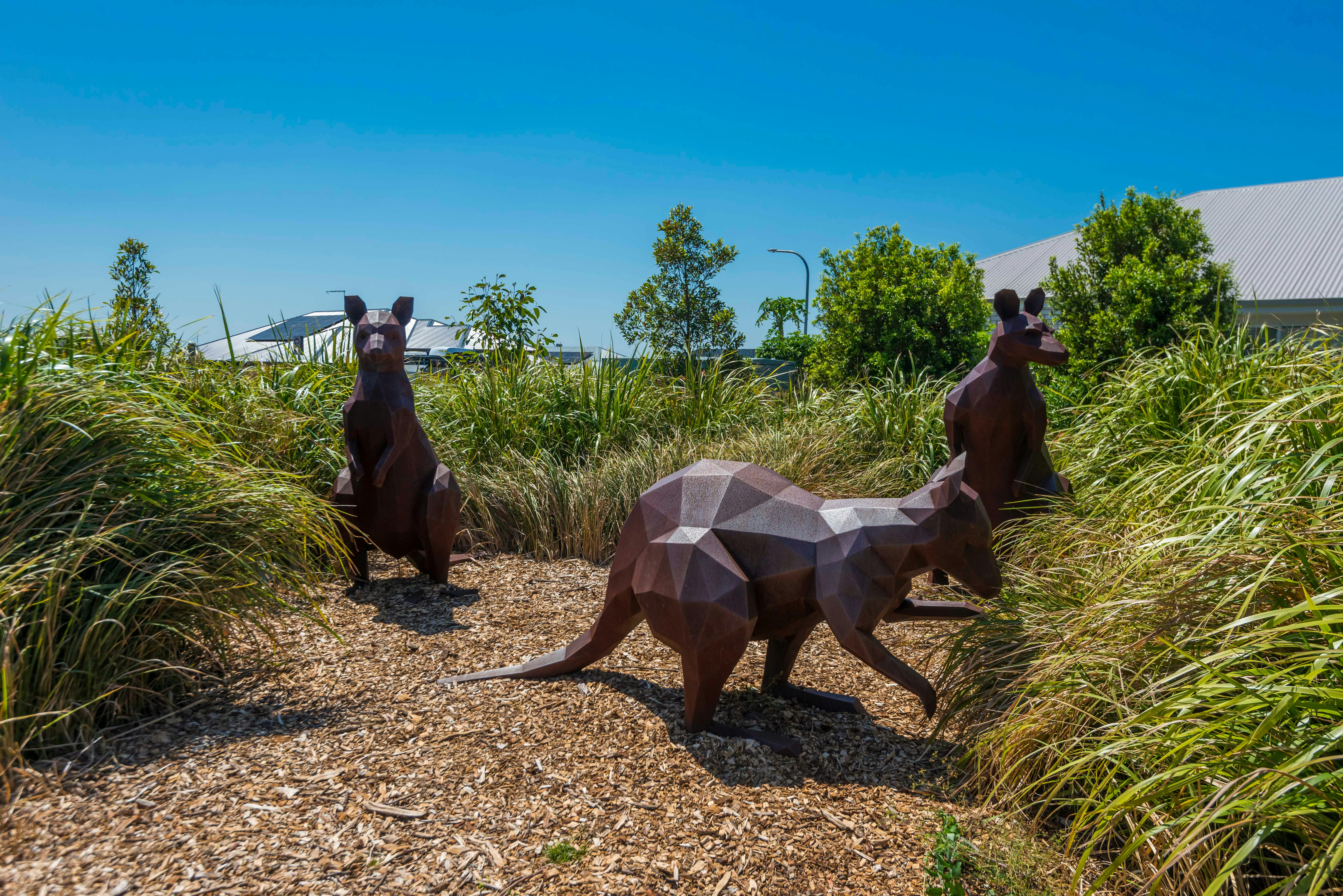 巴利納公共藝術－沼澤袋鼠