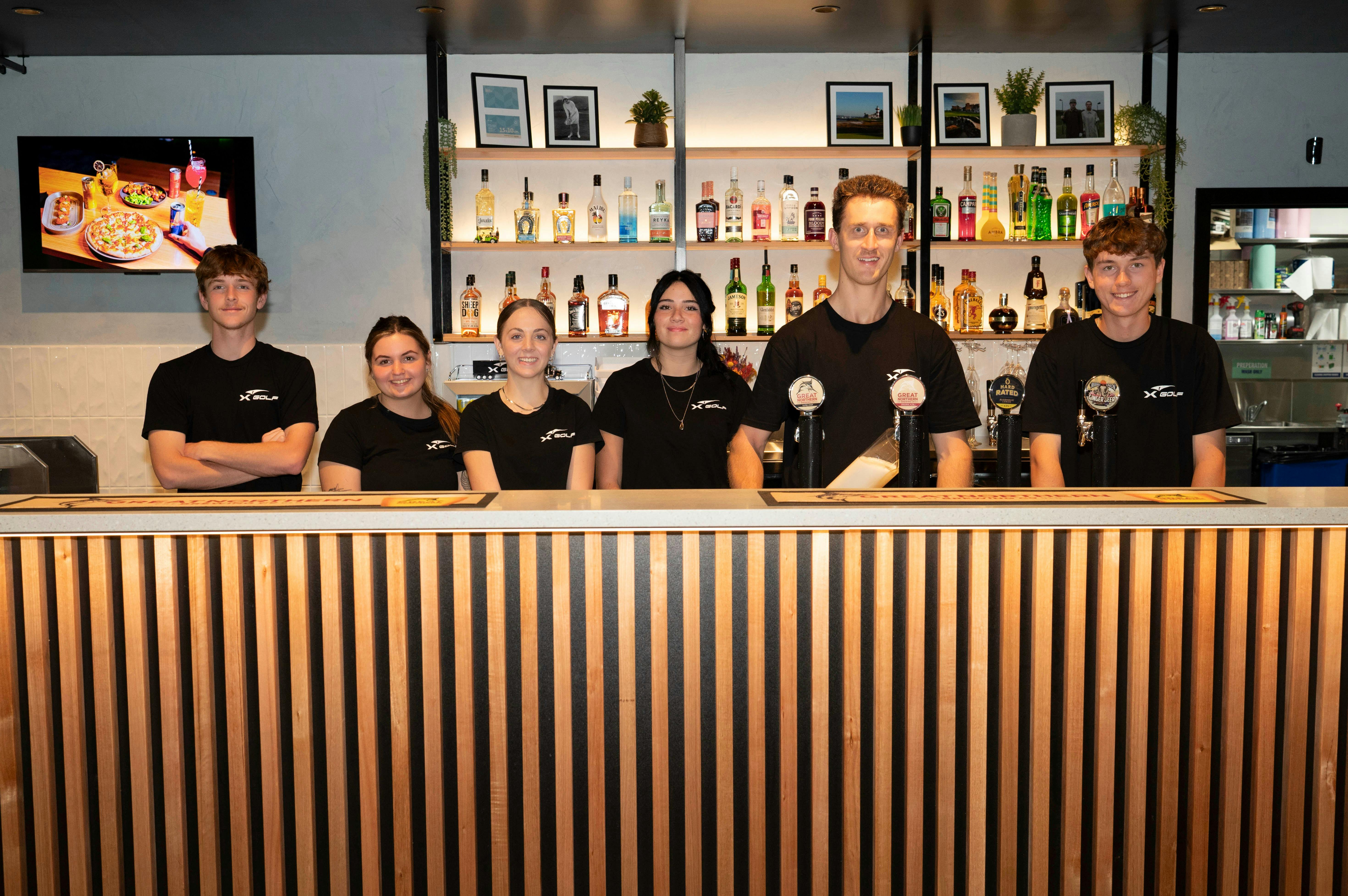 Crew at X-Golf Mackay