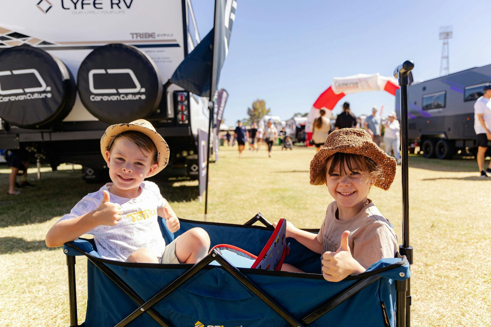 Kids at Perth Caravan & Camping Show
