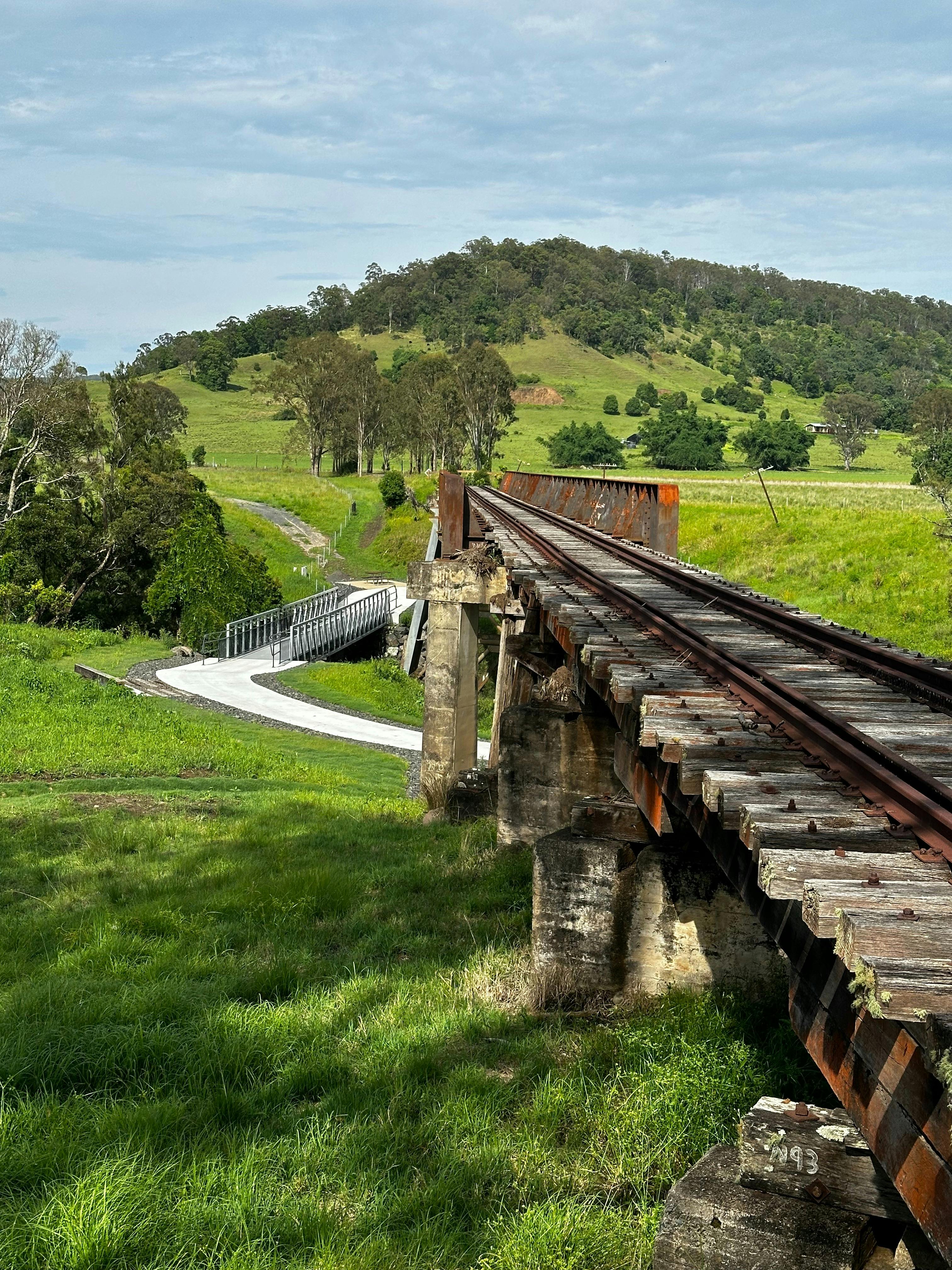Lismore - Casino Rail Trail  bridge