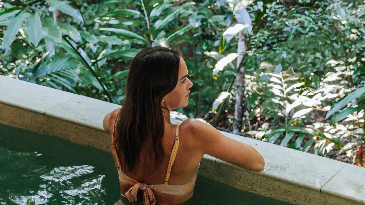 Luxury Private Heated Magnesium Plunge Pool Narrows Escape Rainforest Retreat Montville Queensland