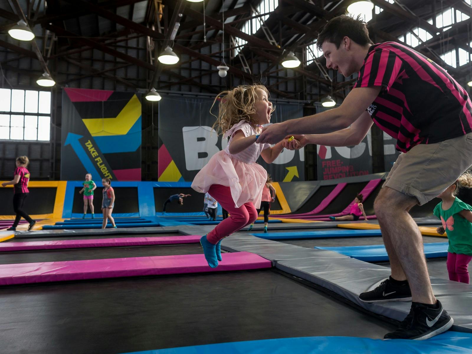 Unleash your free spirit at BOUNCE