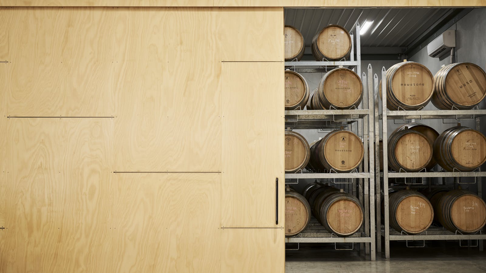 Mewstone Barrel room