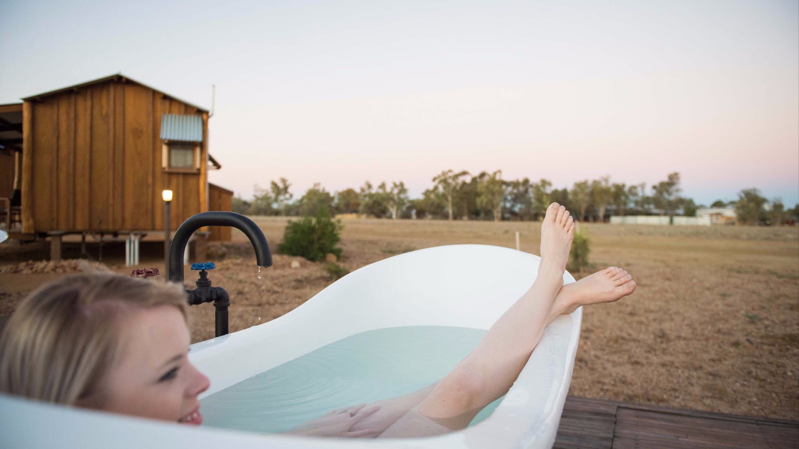 Bath Tubs at Outback Pioneers