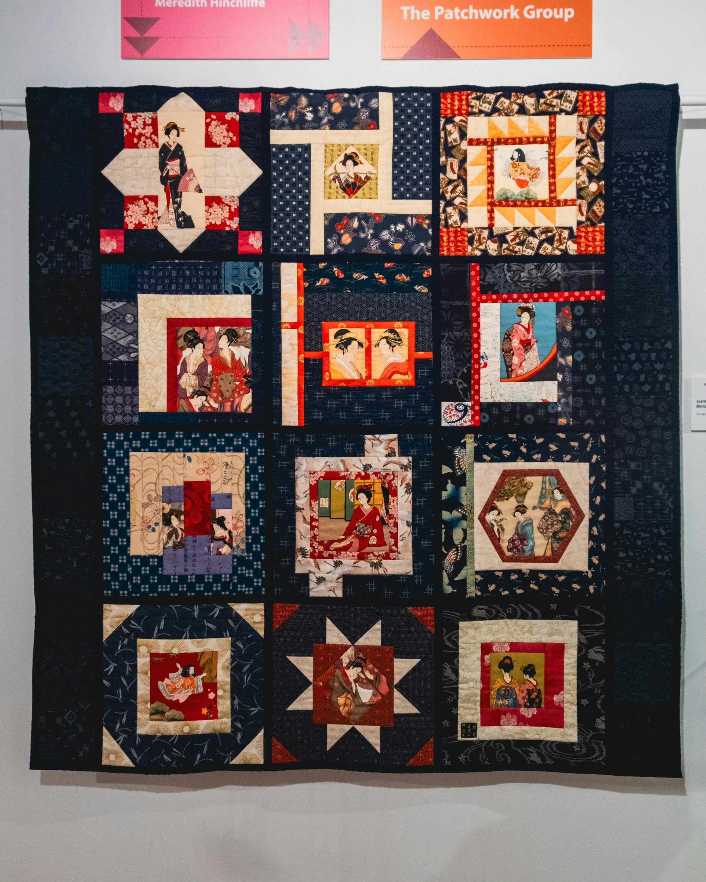 Memoirs of a Geisha quilt by Joanne West
