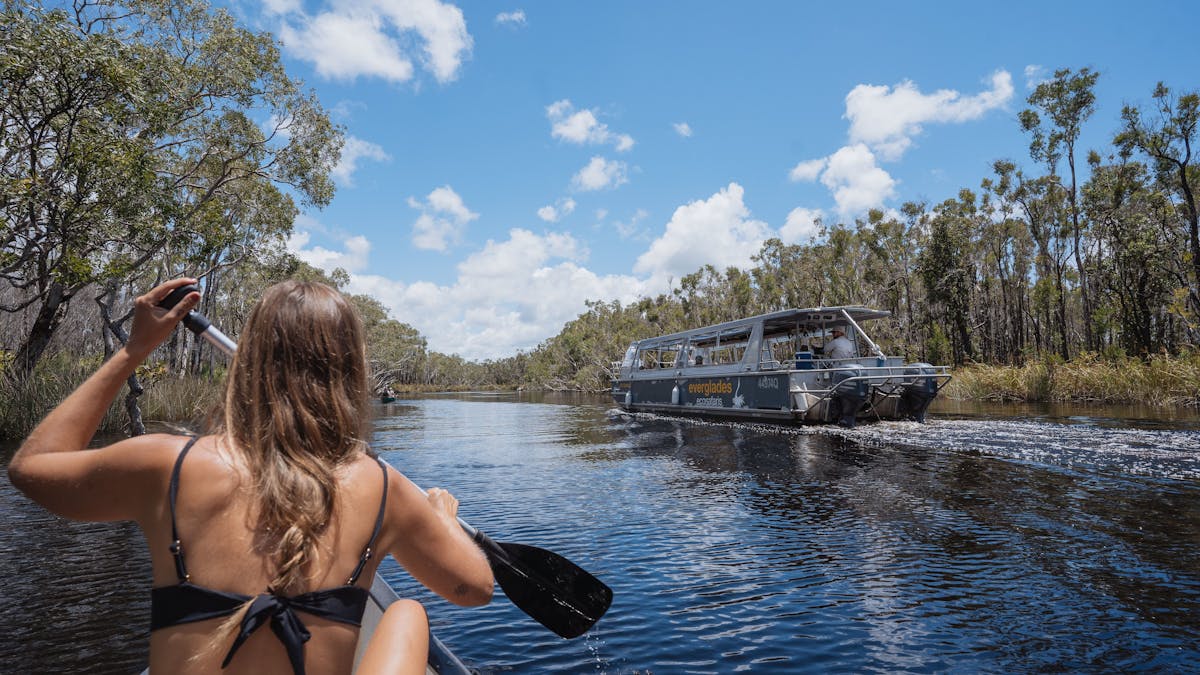 Canoeing with Everglades Eco Safaris