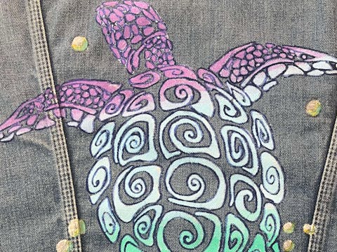 Fabric painting