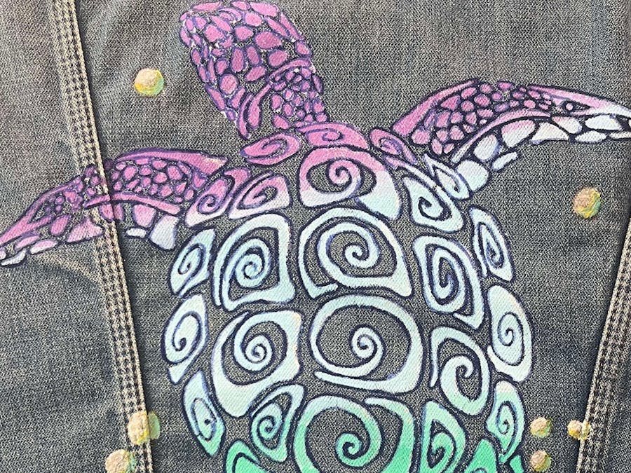 Fabric painting