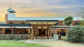 Wirra Wirra winery, McLaren Vale, at sunset