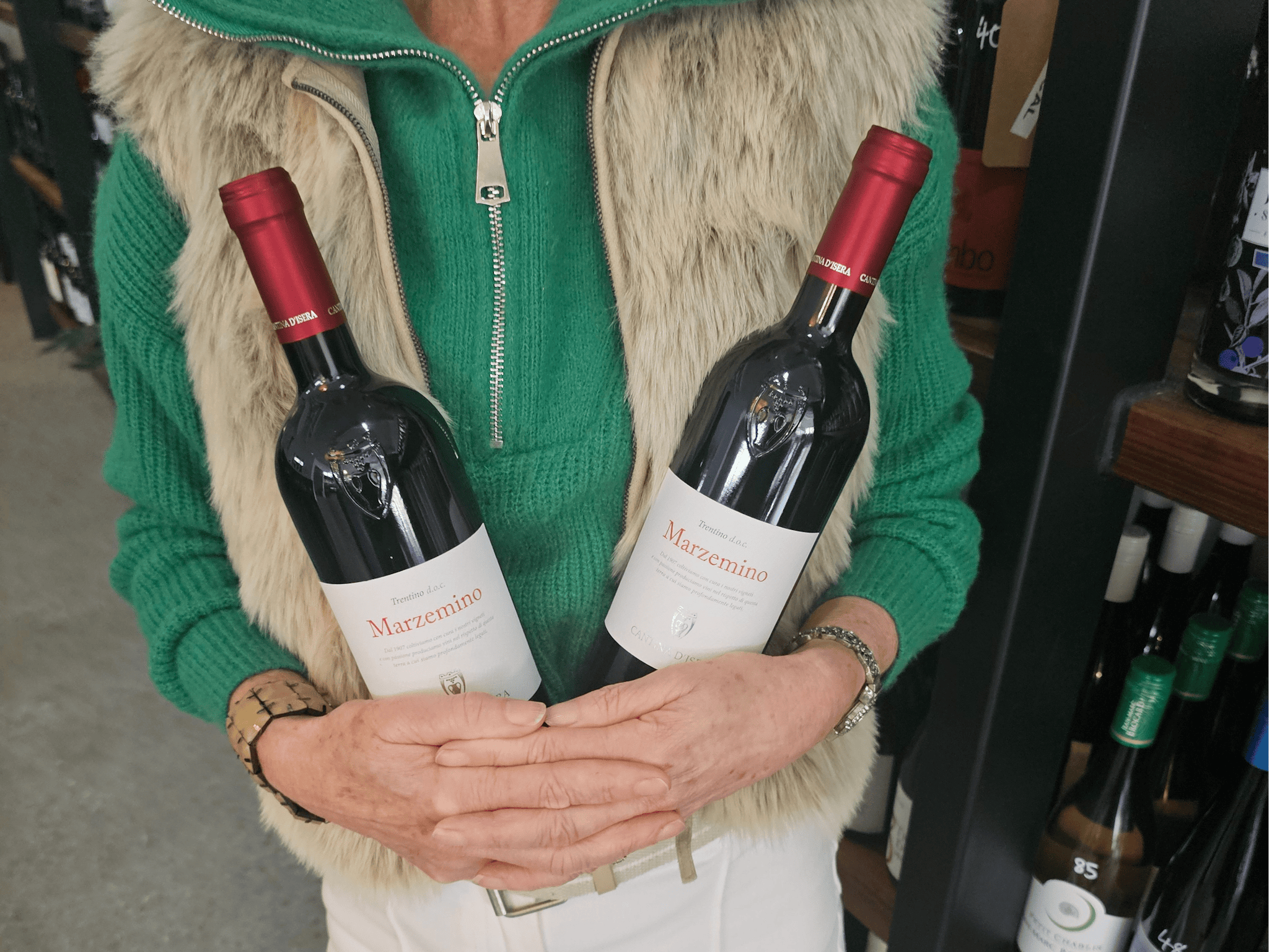 Large selection of Australian and international wines
