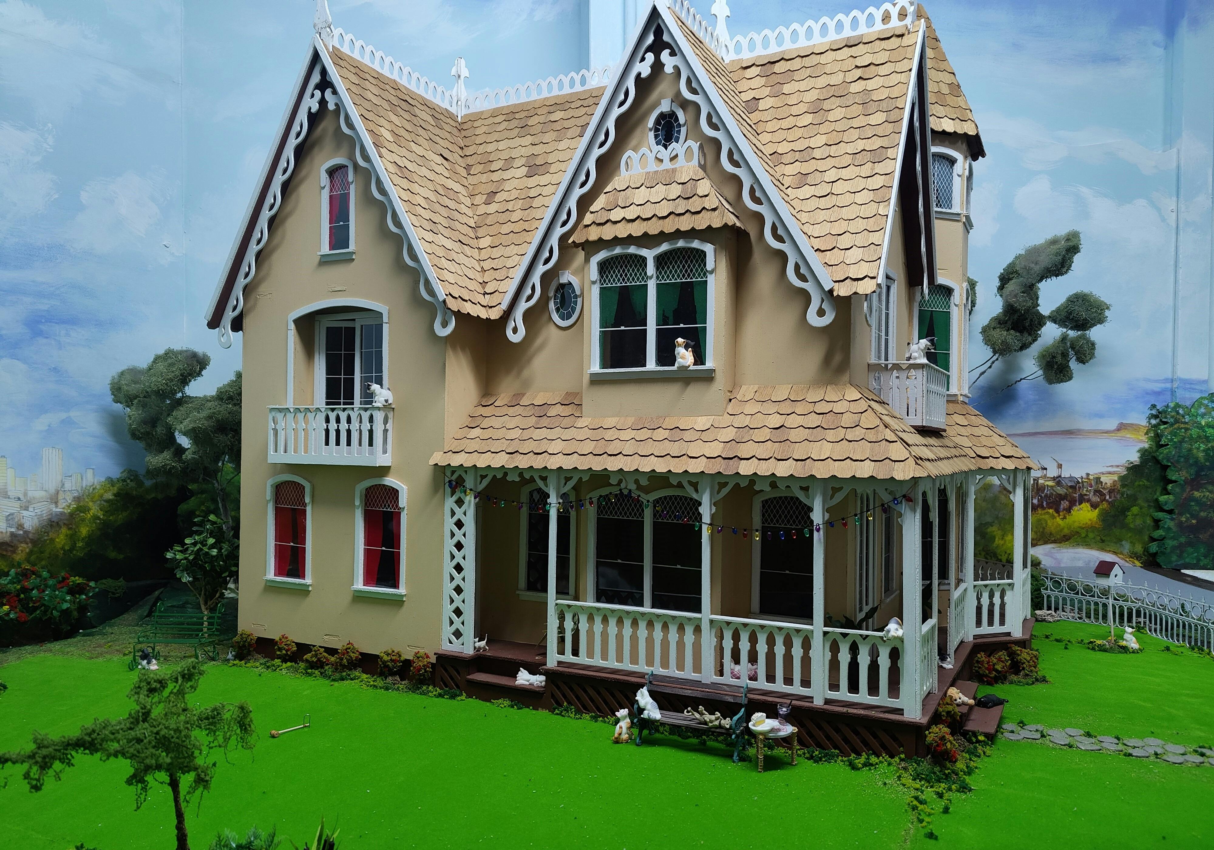 Mansion in the suburbs