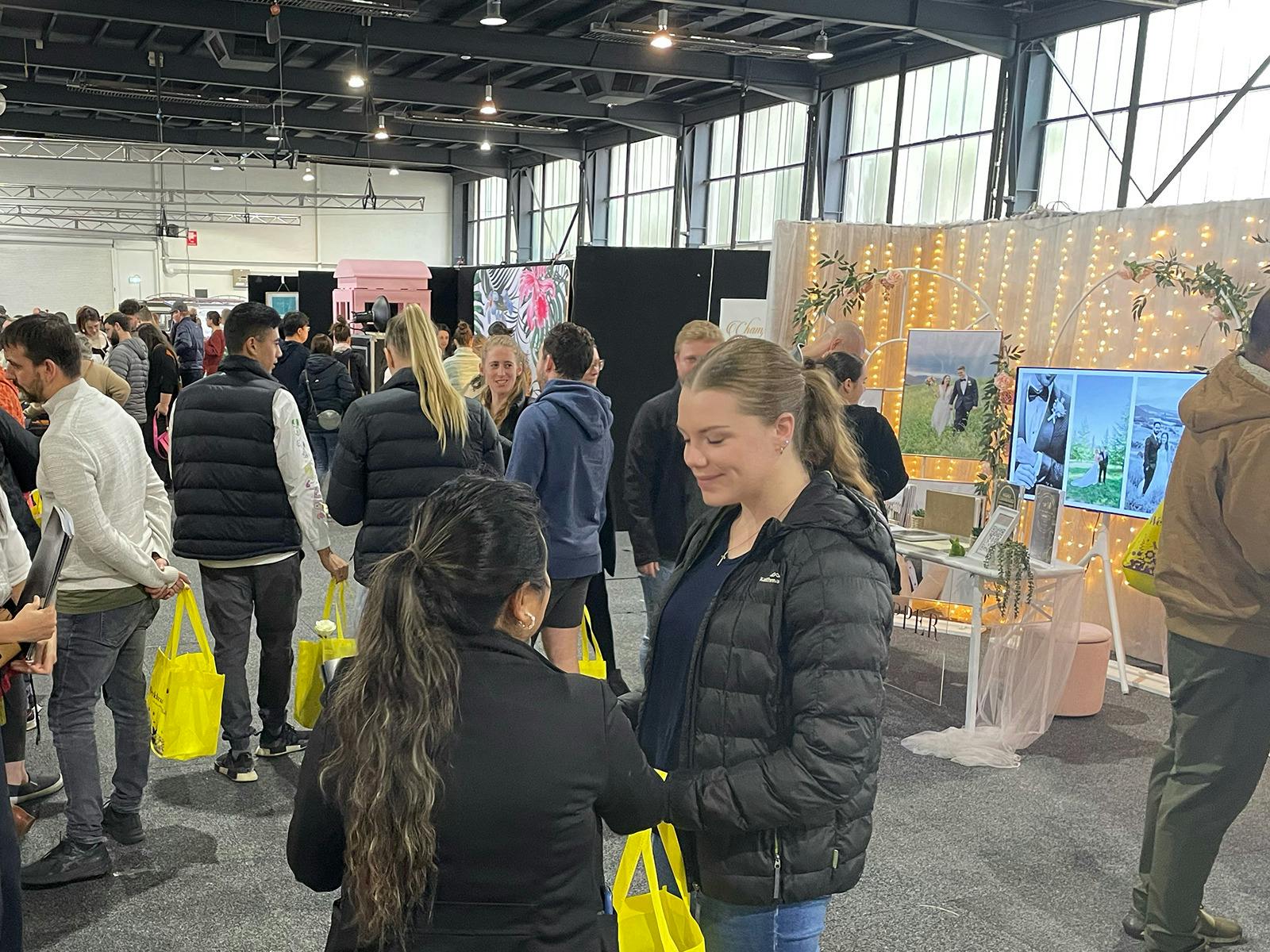 Lots of attendees at Your Local Wedding Guide Canberra Expo