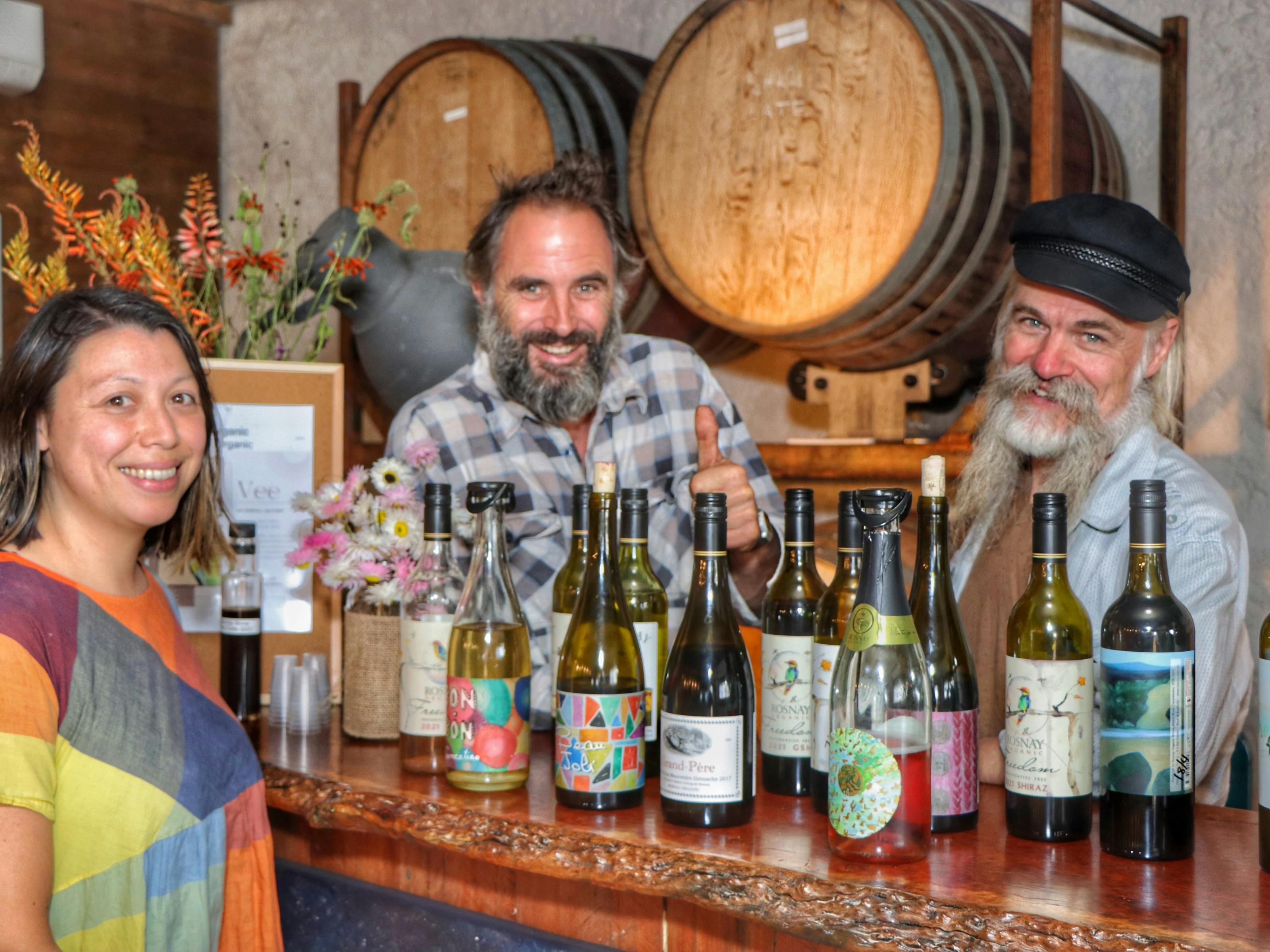 Organic Wine, Olives and Figs Tasting at Rosnay Organic