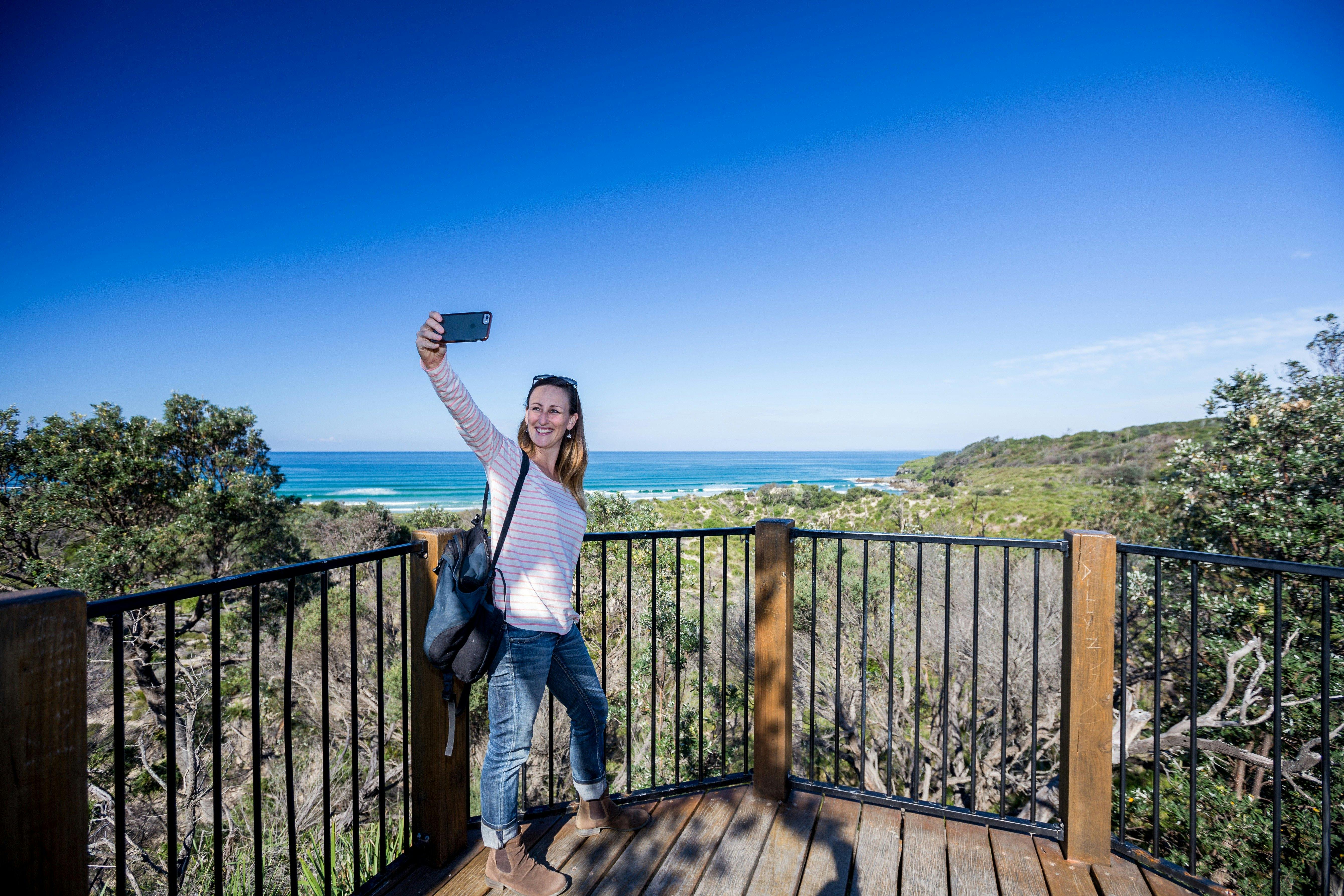 Cave Beach lookout, Booderee National Park