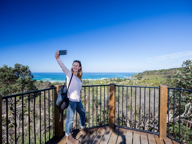 Cave Beach lookout, Booderee National Park