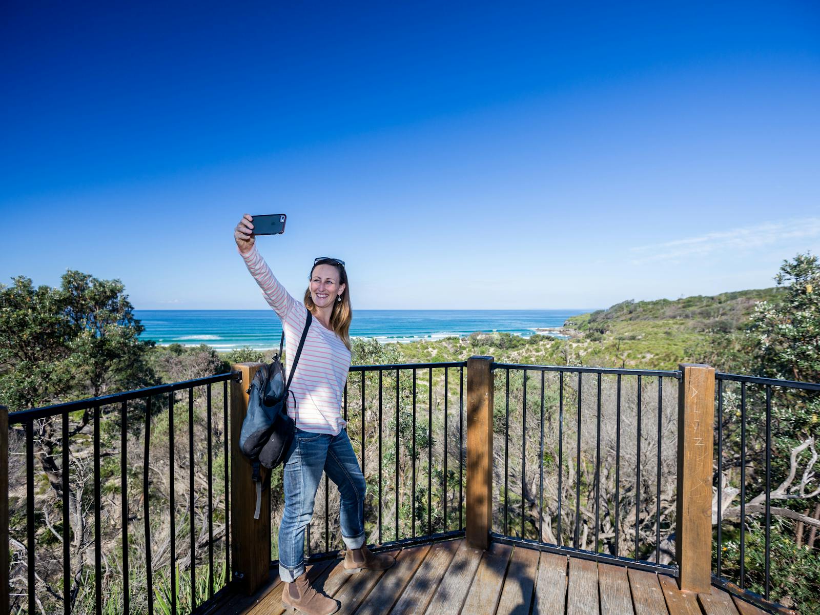 Cave Beach lookout, Booderee National Park