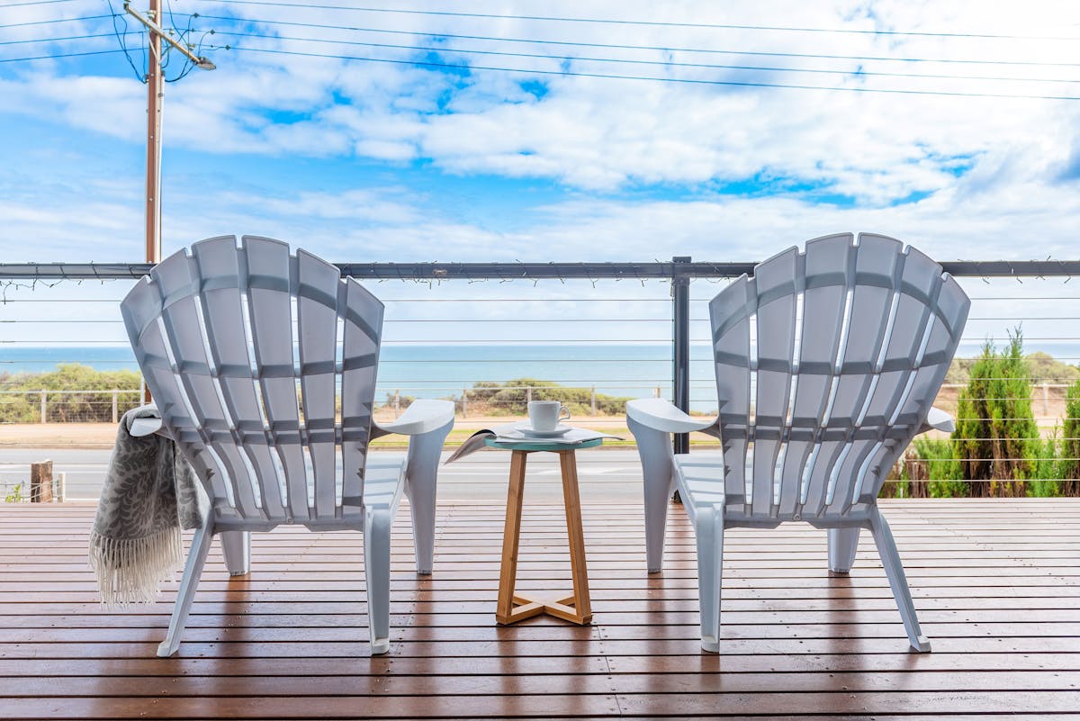 Deckchair view from the balcony
