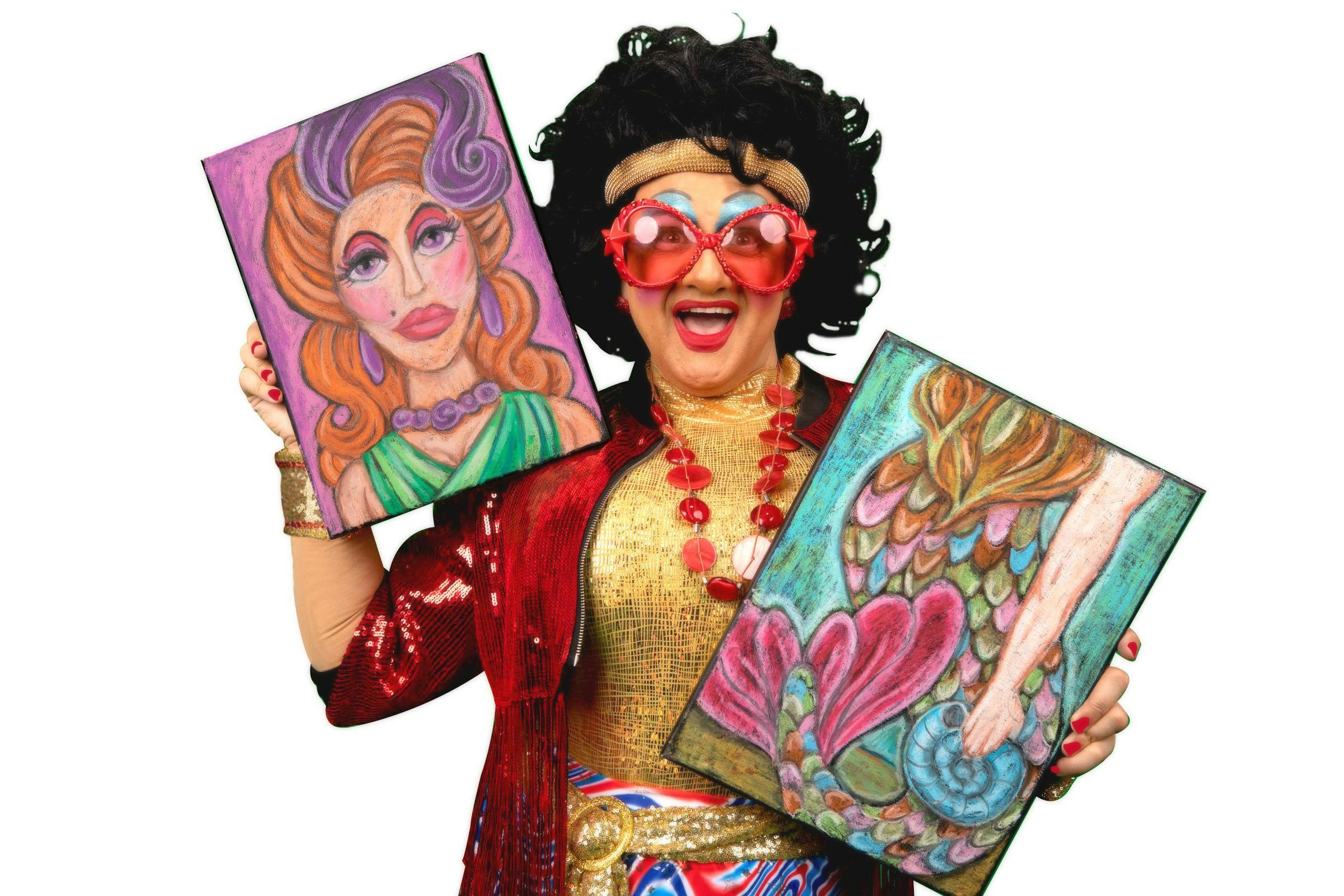 Wonder Mama's Drink and Draw