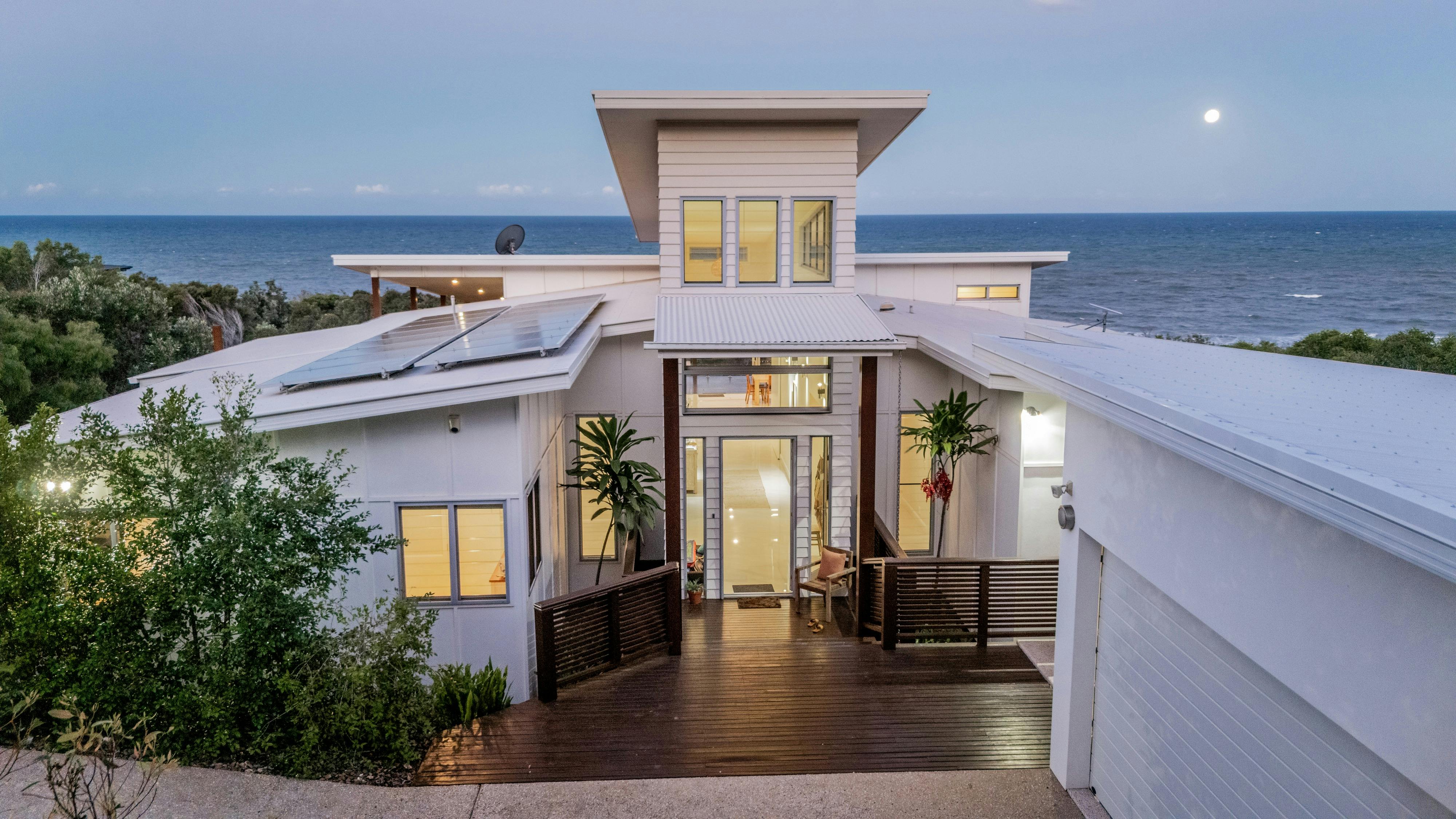 Beach House at Red Rock Sunrise