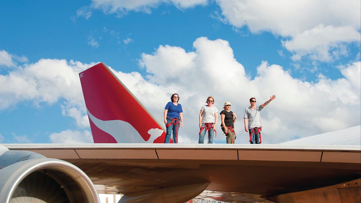 The Qantas Founders Museum Wingwalk