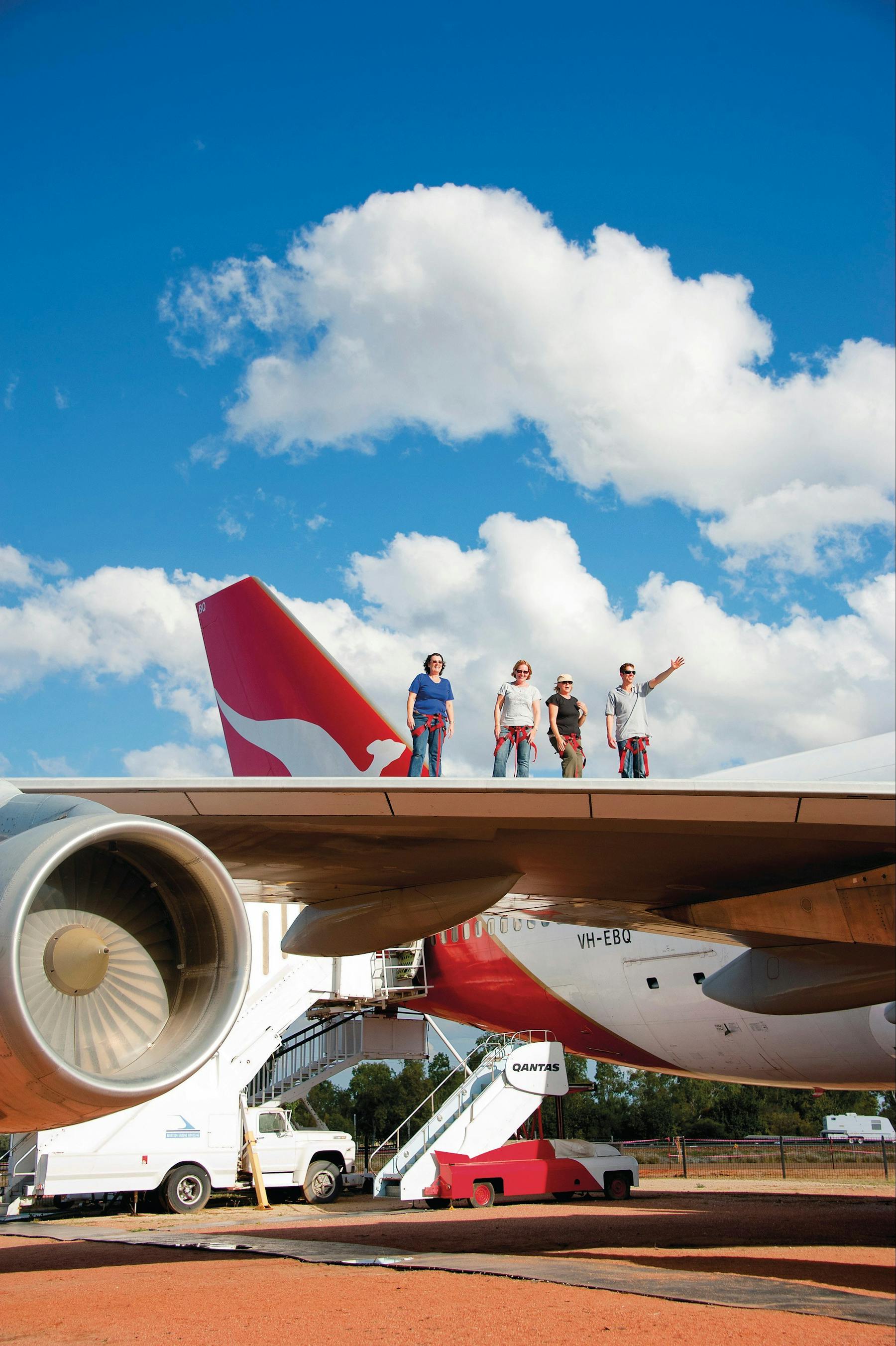 The Qantas Founders Museum Wingwalk