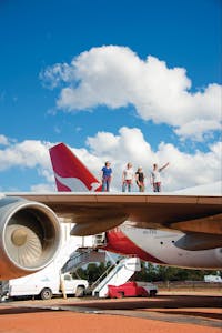 The Qantas Founders Museum Wingwalk