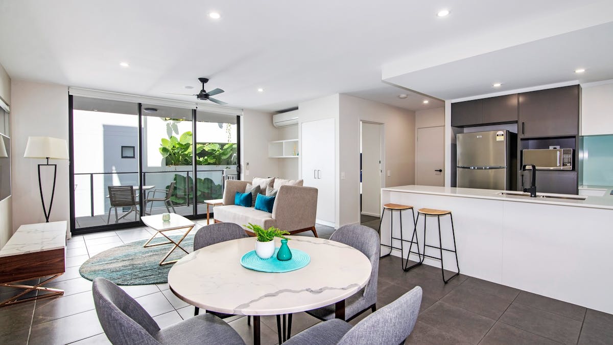 1 Bedroom Apartment - Living & Dining Area