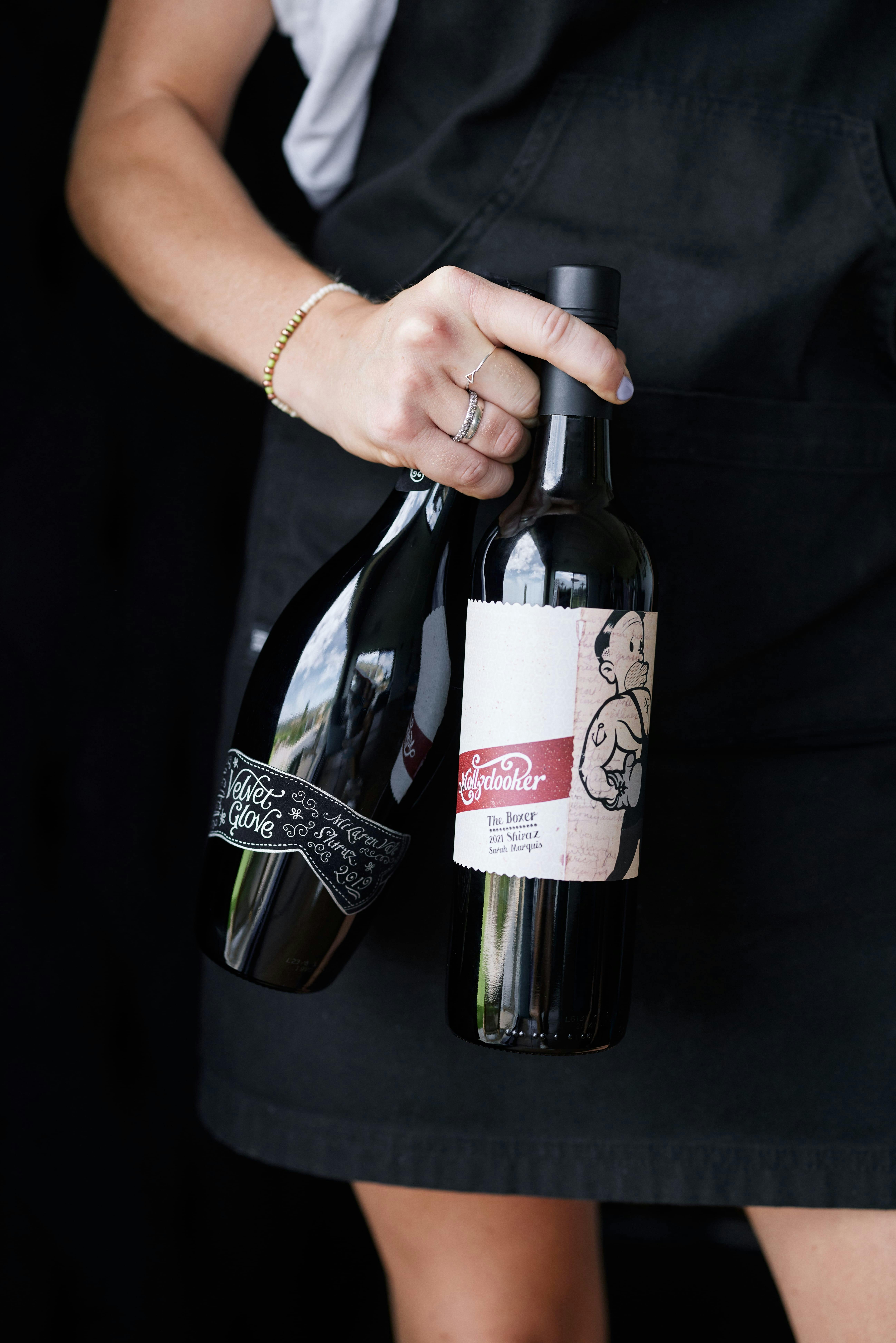 Two bottles of Mollydooker Wines