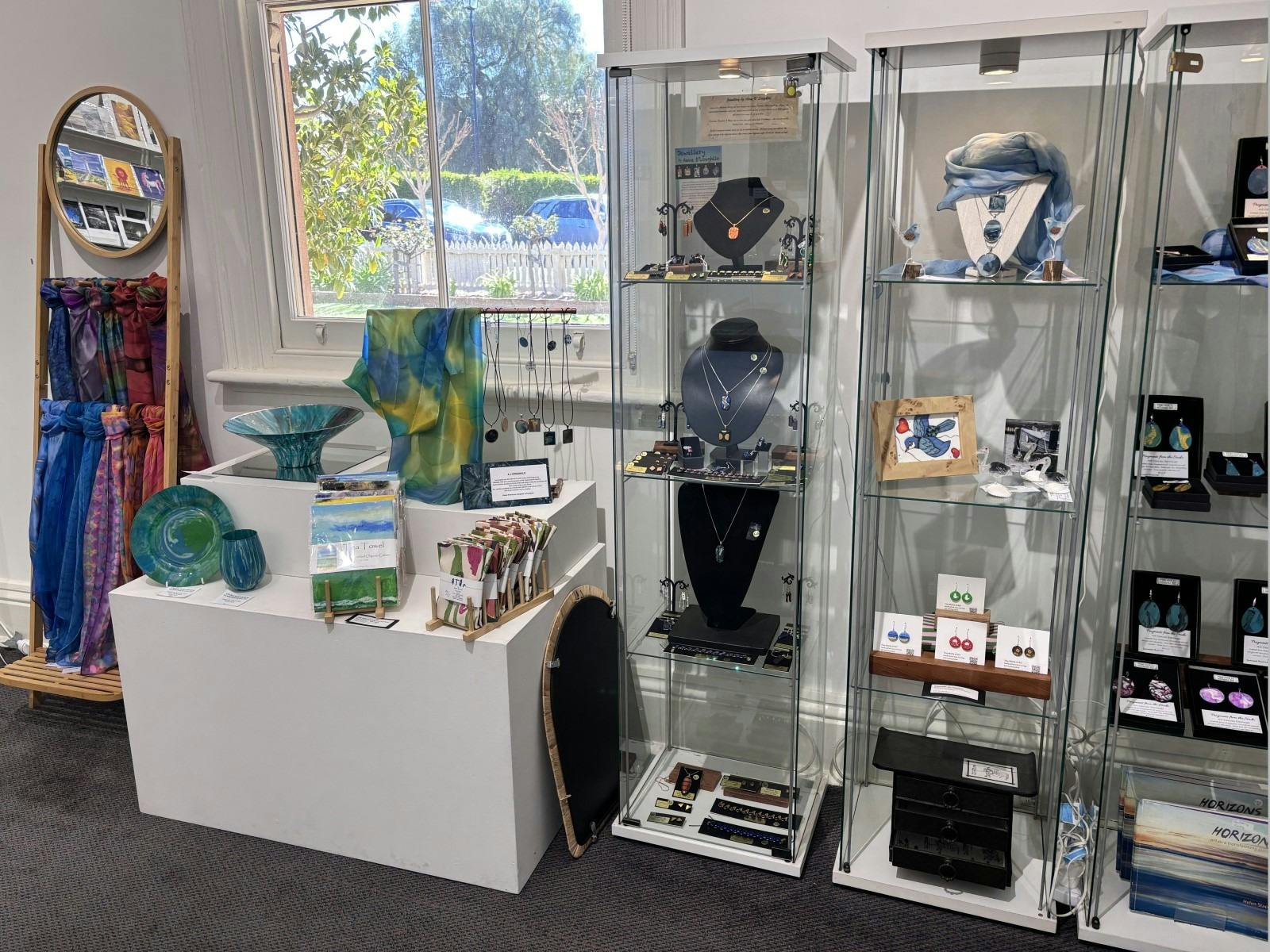 The Stationmaster's Art Gallery reception area