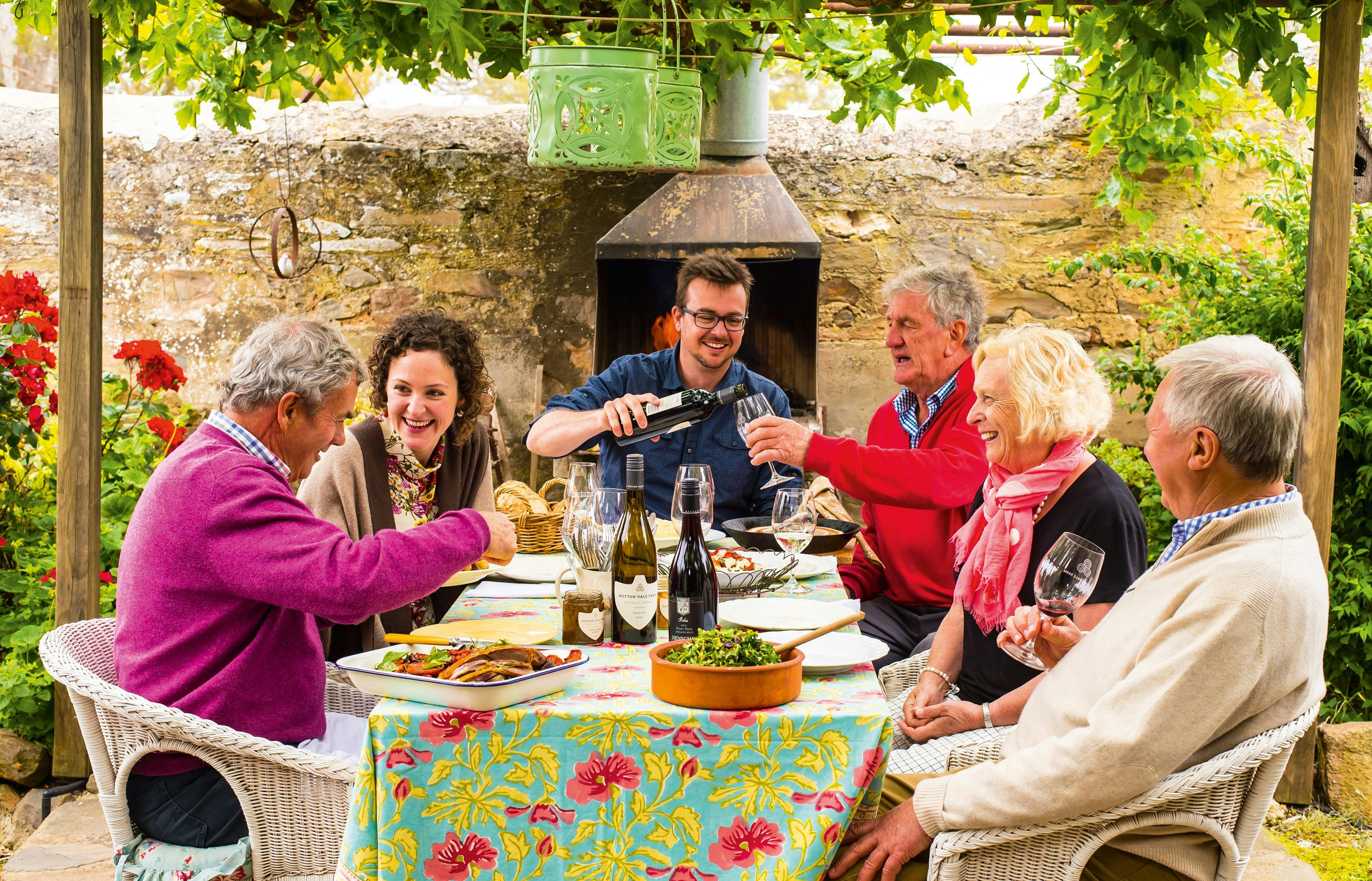 Hutton Vale Farm lunch