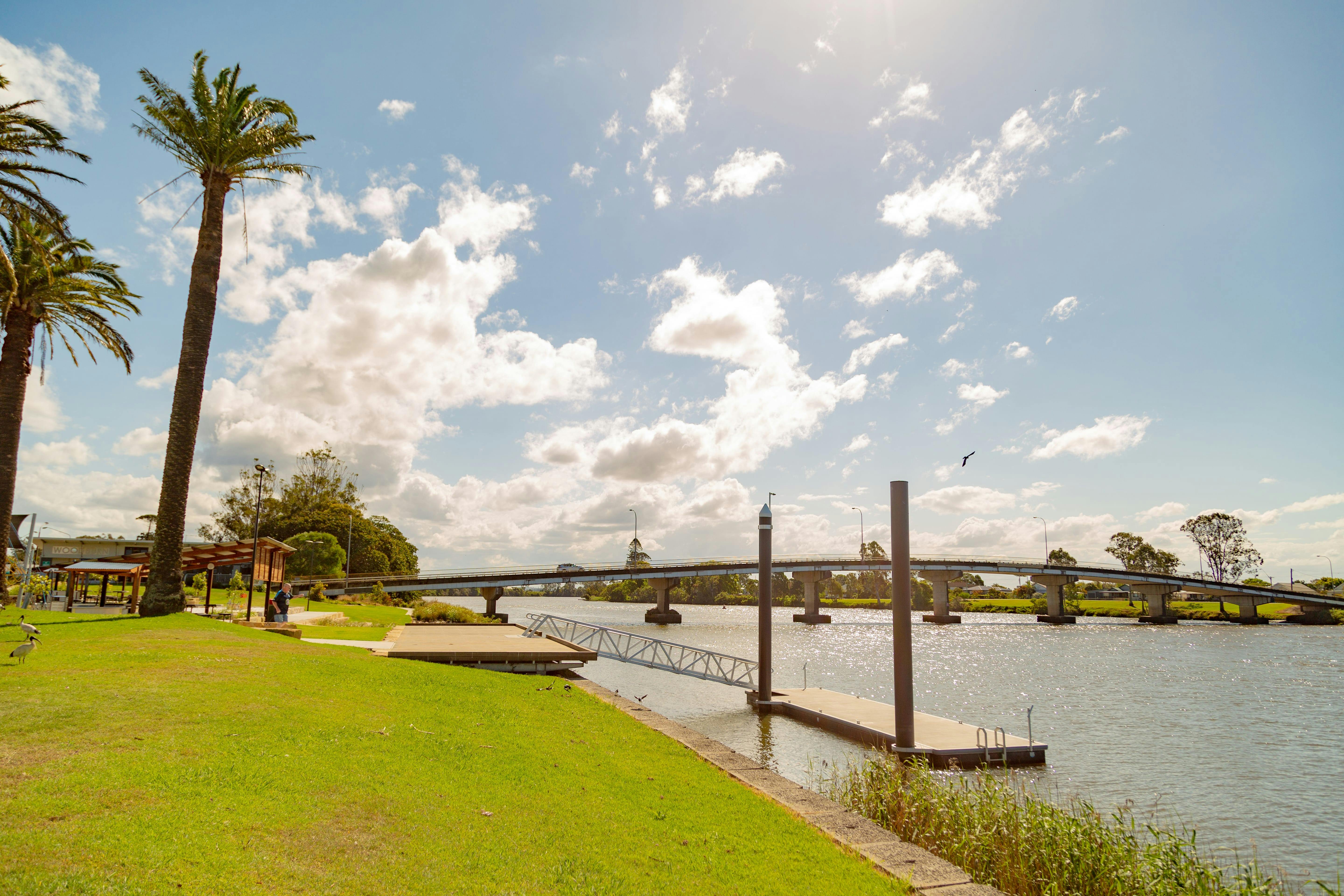 Woodburn Visitor Information Centre and Riverside Park NSW Holidays