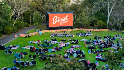 sunset Cinema, outdoor movies, Canberra, events, food, wine, cheese, bar, picnic